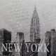 Reprodukce obrazu 16x16 - New York, razítko
