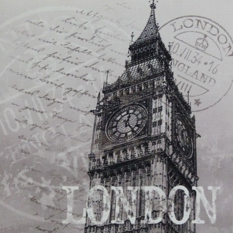 Reprodukce obrazu 16x16 - London, razítko
