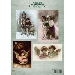 Nellie Vintage A4 - vintage Christmas