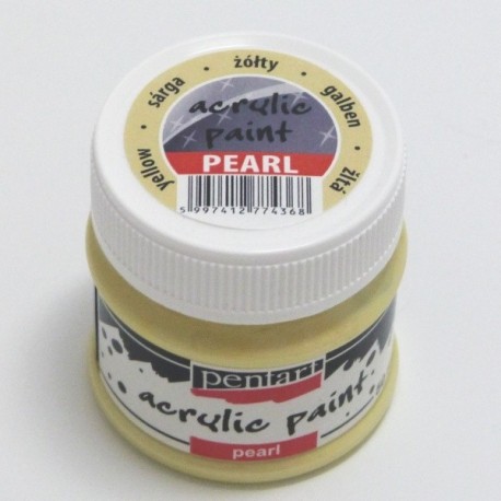 Pearl 50ml žlutá