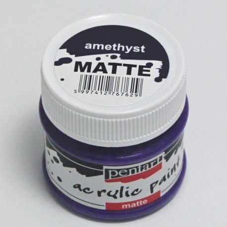Akrylová barva Pentart 50ml - amethyst, matná