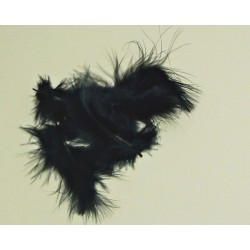 Peříčka Marabu, 10ks v sáčku, černé