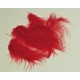 Peříčka Marabu, 10ks v sáčku, červené