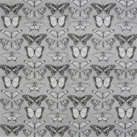 Motýli černobílí 33x33