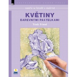 Naučte se kreslit a malovat květiny barevnými pastelkami