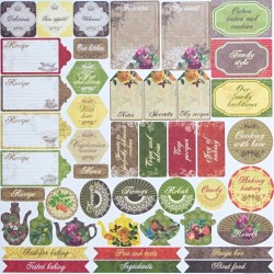I Love Cooking, Menu, jednostranný 30,5x30cm