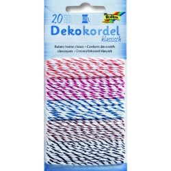 Sada dekorativních šňůrek 20m - klasik