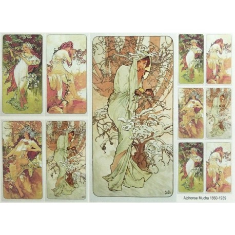 Papír soft A4 Alfons Mucha