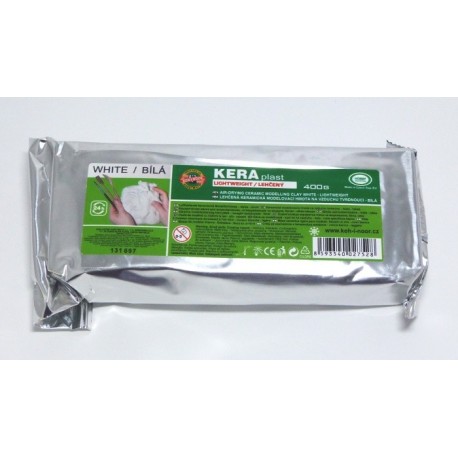 Modelovací hmota Keraplast 400g - bílá