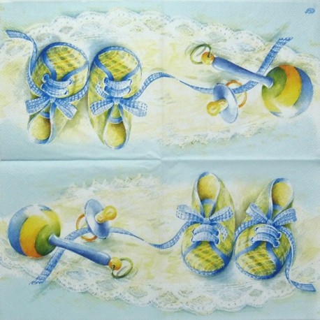 Bačkůrky pro chlapečka 33x33