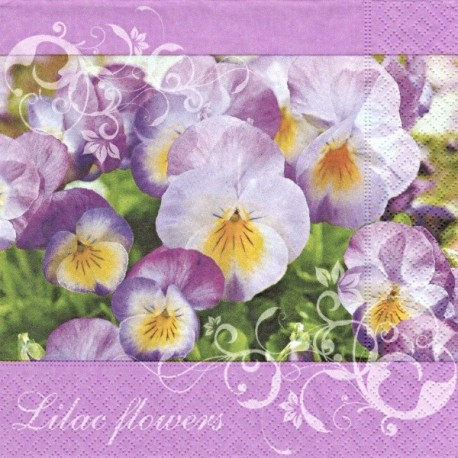 Lilac Flowers 33x33