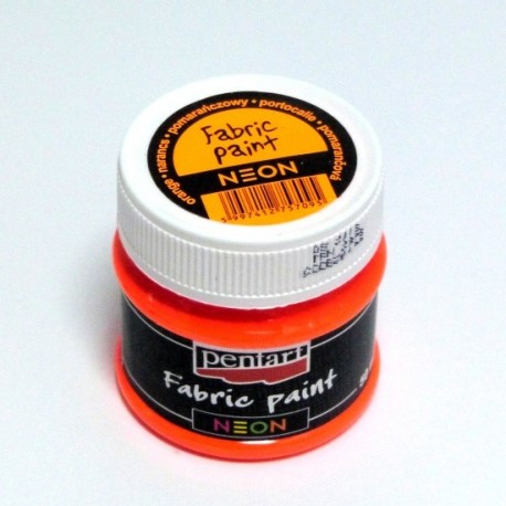 NEON textil - oranžová 50ml