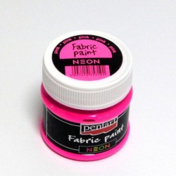 NEON textil - růžová 50ml