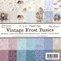 Sada papírů Vintage Frost Basics 15x15 (MD)