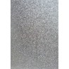 Moosgumi list 20x29cm třpytivá stříbrná