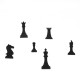Vyřez.šablony - šachové figurky