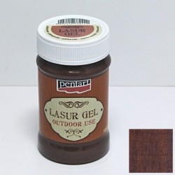 Pentart lazura gel 100ml - palisandr