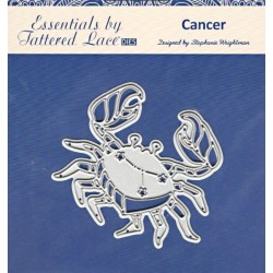 Vyřez.šablona Cancer (Rak) Tattered Lace