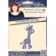 Vyřezávací šablona Tattered Lace - Žirafa patchwork