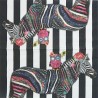 Zebra a sova 33x33