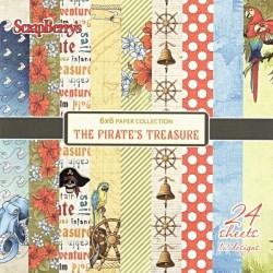 Sada papírů The Pirate´s Treasure 15x15