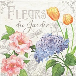 Fleurs du Jardin 33x33