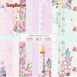 Sada papírů Home Sweet Home 15x15