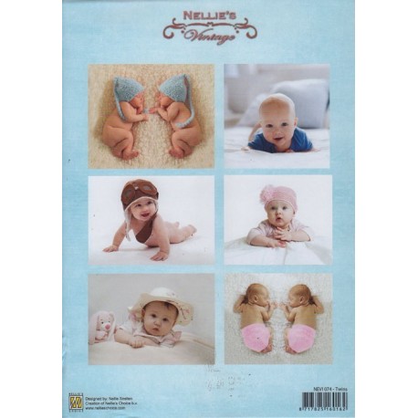 Nellie Vintage A4 - dvojčátka