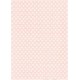 Rýžový papír A4 Bílé tečky na růžové