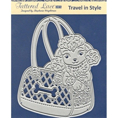 Vyřez.šablona Cestování ve velkém stylu Tattered Lace