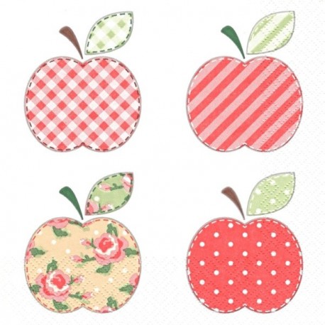Jablíčka patchwork 33x33