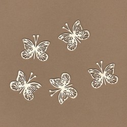 Motýli - 5ks chipboards
