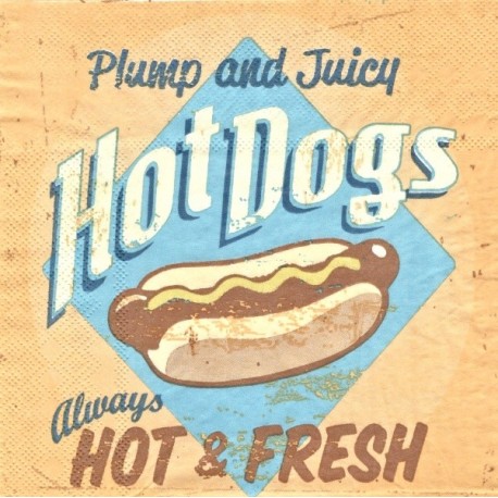 Hot Dogs 33x33
