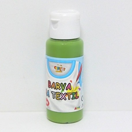 Barva na textil 60ml - zelená