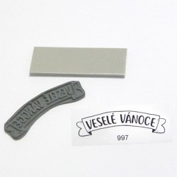 Veselé Vánoce na stužce - gumové razítko KETA