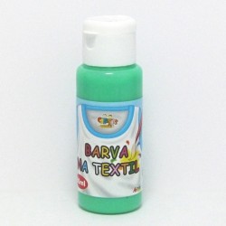 Barva na textil 60ml - fluorescenční zelená