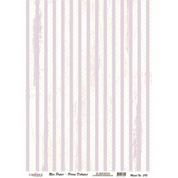 Rýžový papír A4 Lavender, proužky