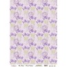 Rýžový papír A4 Lavender, razítka