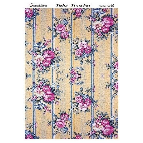 Tela Transfer Cadence 48x33cm - motiv 49