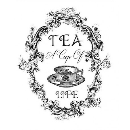 Transfer Cadence 25x35 - Tea A Cup of Life