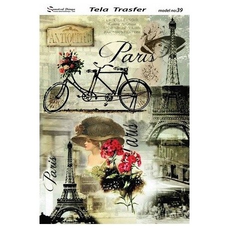 Tela Transfer Cadence 48x33cm - motiv 39