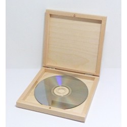 Dřevěná krabička na CD 14x14x2,5