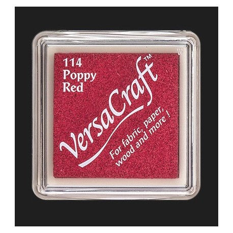 VersaCraft razítkovací polštářek - Poppy Red