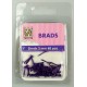 Brads 3mm, 40ks - purple (Nellie´s Choice)