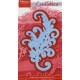 Vyřezávací šablona - Květinový ornament (MD)