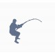 Vyřezávací šablona - Rybář