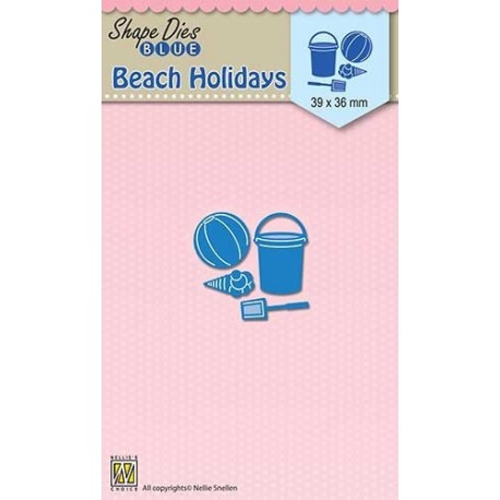 Vyřezávací šablona - Prázdniny na pláži (Nellie´s Choice)