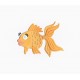 Vyřezávací šablony - zlatá rybka (JC)