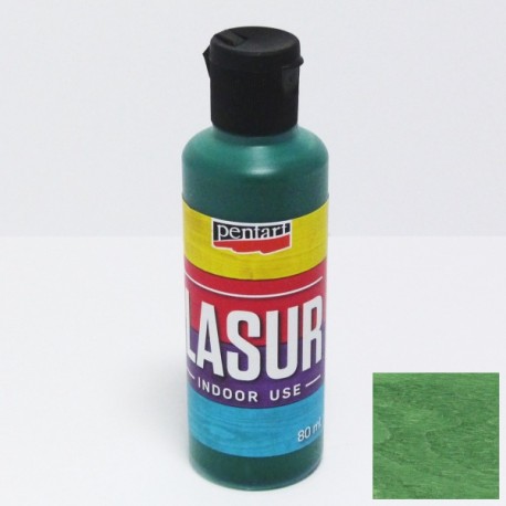 Pentart lazura 80ml - zelená