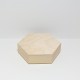 Dřevěná šestihranná krabička - malá
